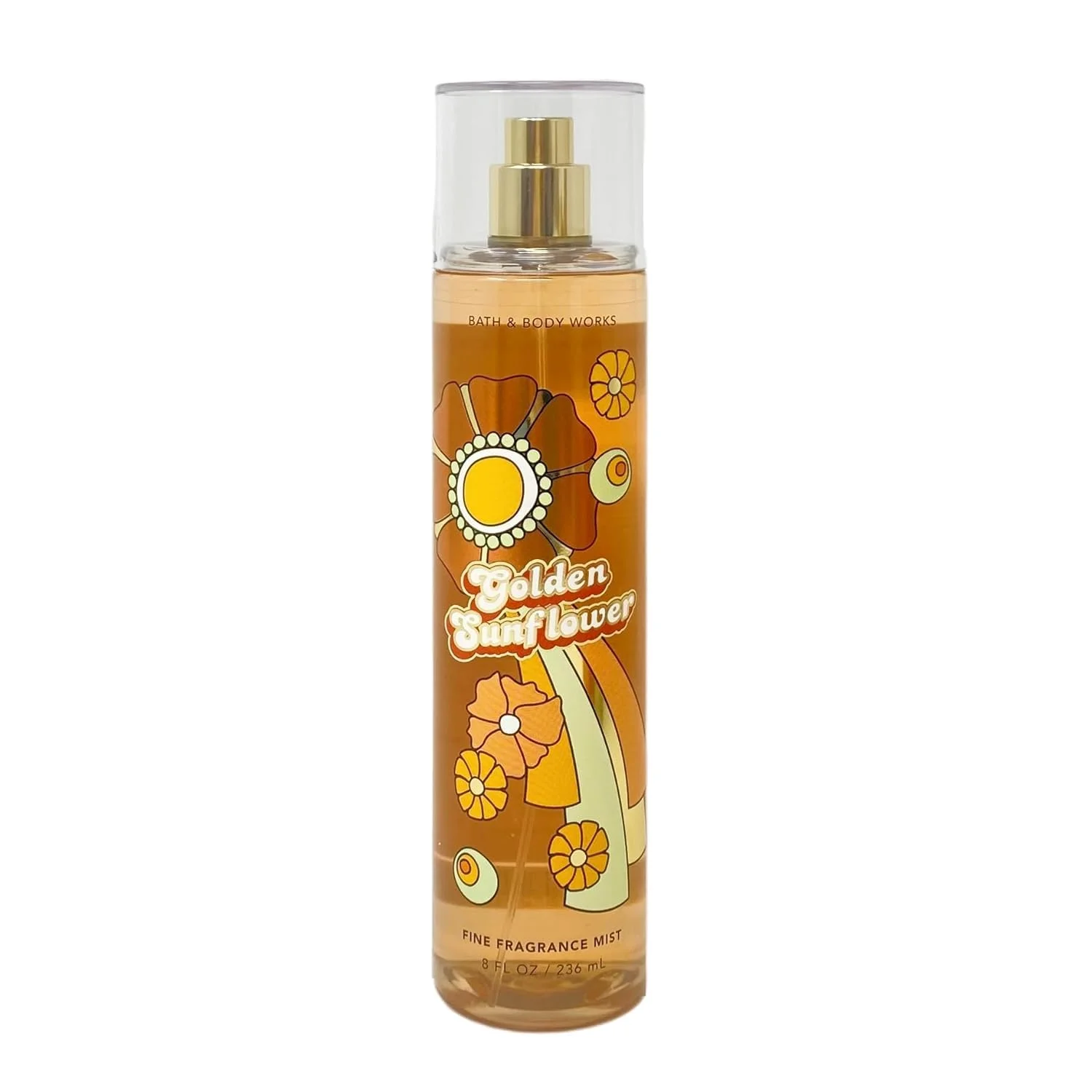 2 Pack Bath & Body Works Fragrance Mist 8oz Each - Golden Sunflower