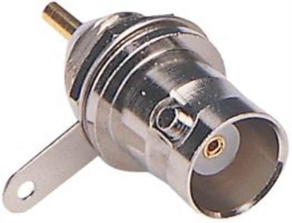 10X Te Connectivity / Amp 5227169-7 Rf/Coaxial Bnc Bhd Jack Str 50 Ohm Solder