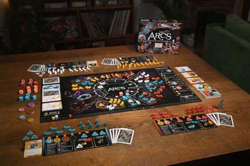 Leder Games Arcs: Conflict & Collapse in The Reach - 2 to 4 Players, Ages 14+