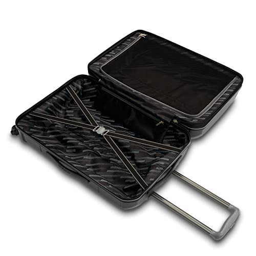 American Tourister Stratum 2.0 Expandable Hardside Luggage with Spinner Wheels, Purple Haze, Carry-on