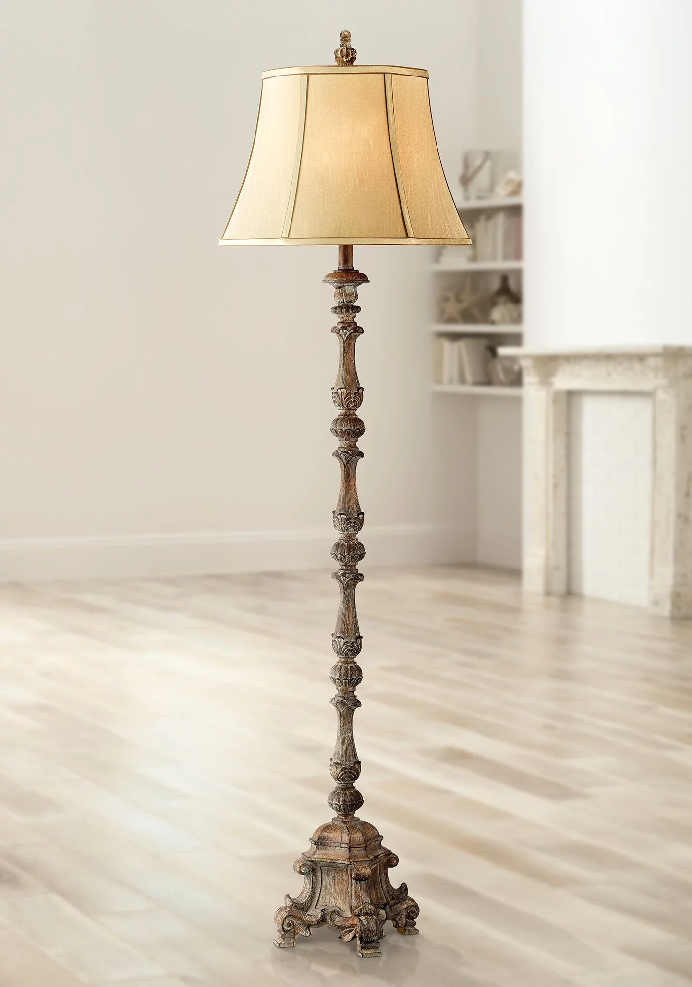Regency Hill Rustic Floor Lamp 62