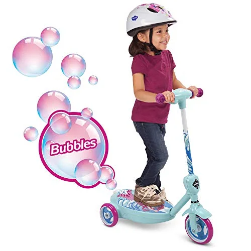 Huffy 18037P 6V 2 in 1 Bubble Scooter (Mermaid) Toy, Pink
