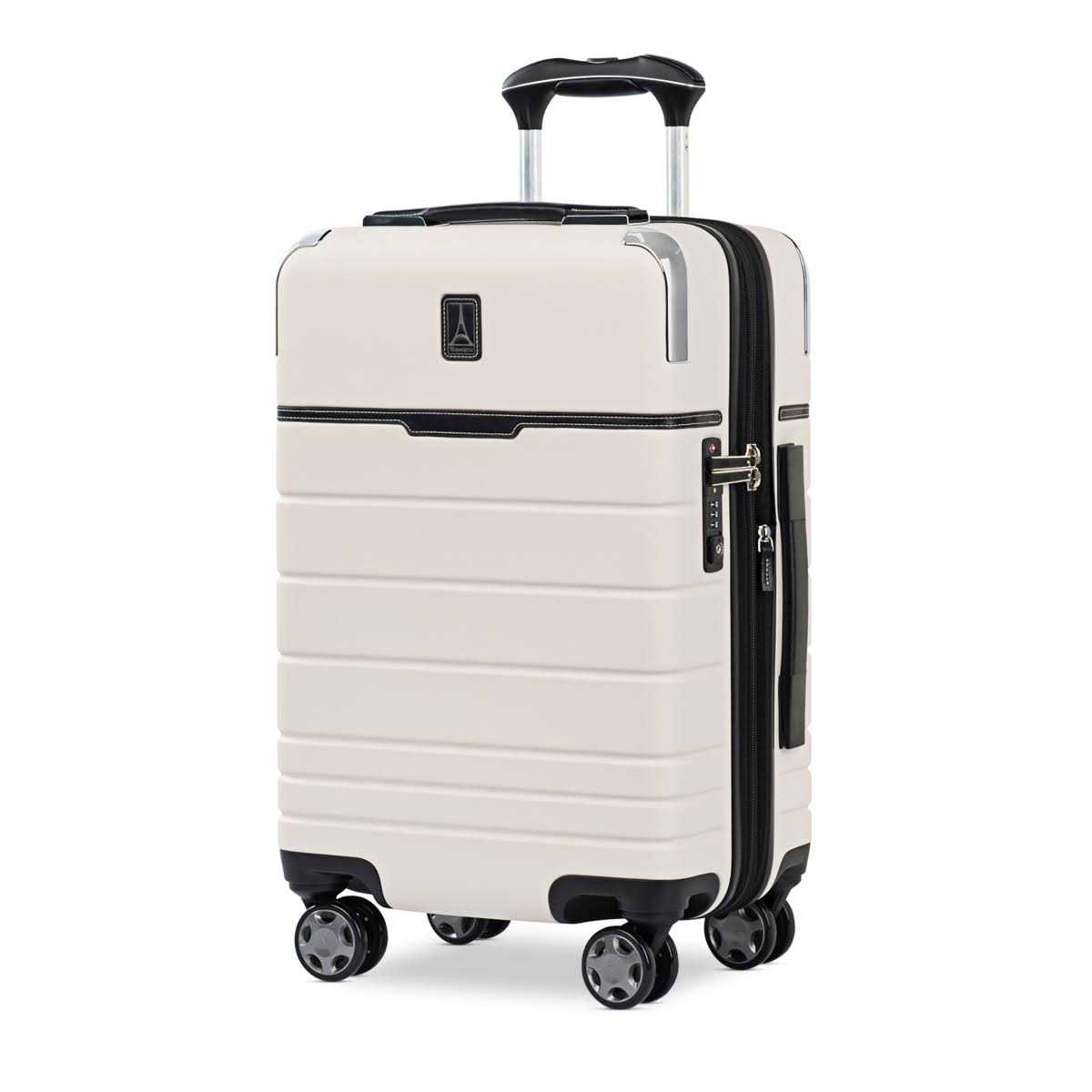 Travelprox Travel + LeisureCarry-On Expandable Spinner Suitcase - White Sand