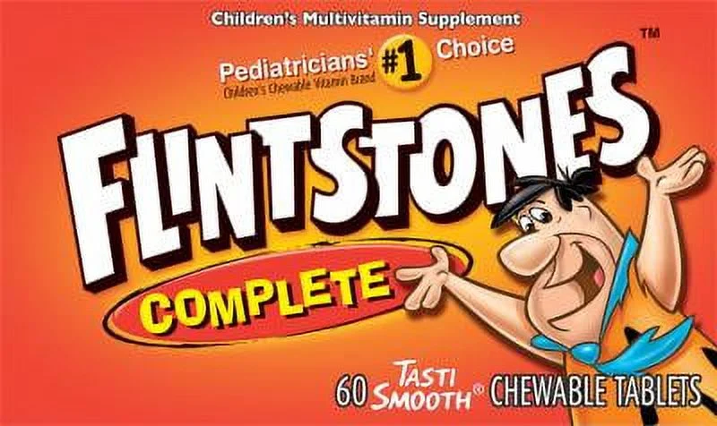 Flintstones Chewable Tablets Complete 60 Ea - (Pack of 1)