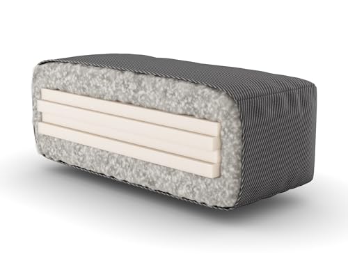 Maui Gold 8 Inch Cotton & Foam Futon Mattress - Black (Full Size, 54