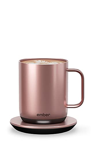 Ember Temperature Control Smart Mug 2, 14 Oz, App-Controlled Heated Coffee Mug with 80 Min Battery Life and Improved Design, Black