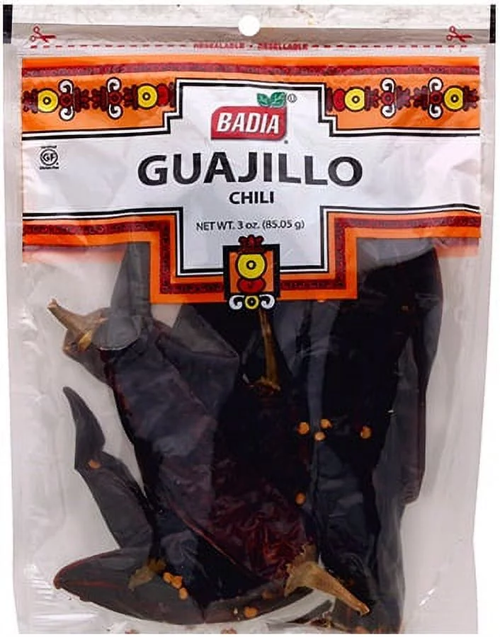 Badia Spices Guajillo Chili, 3 Oz Bag (Pack Of 12)