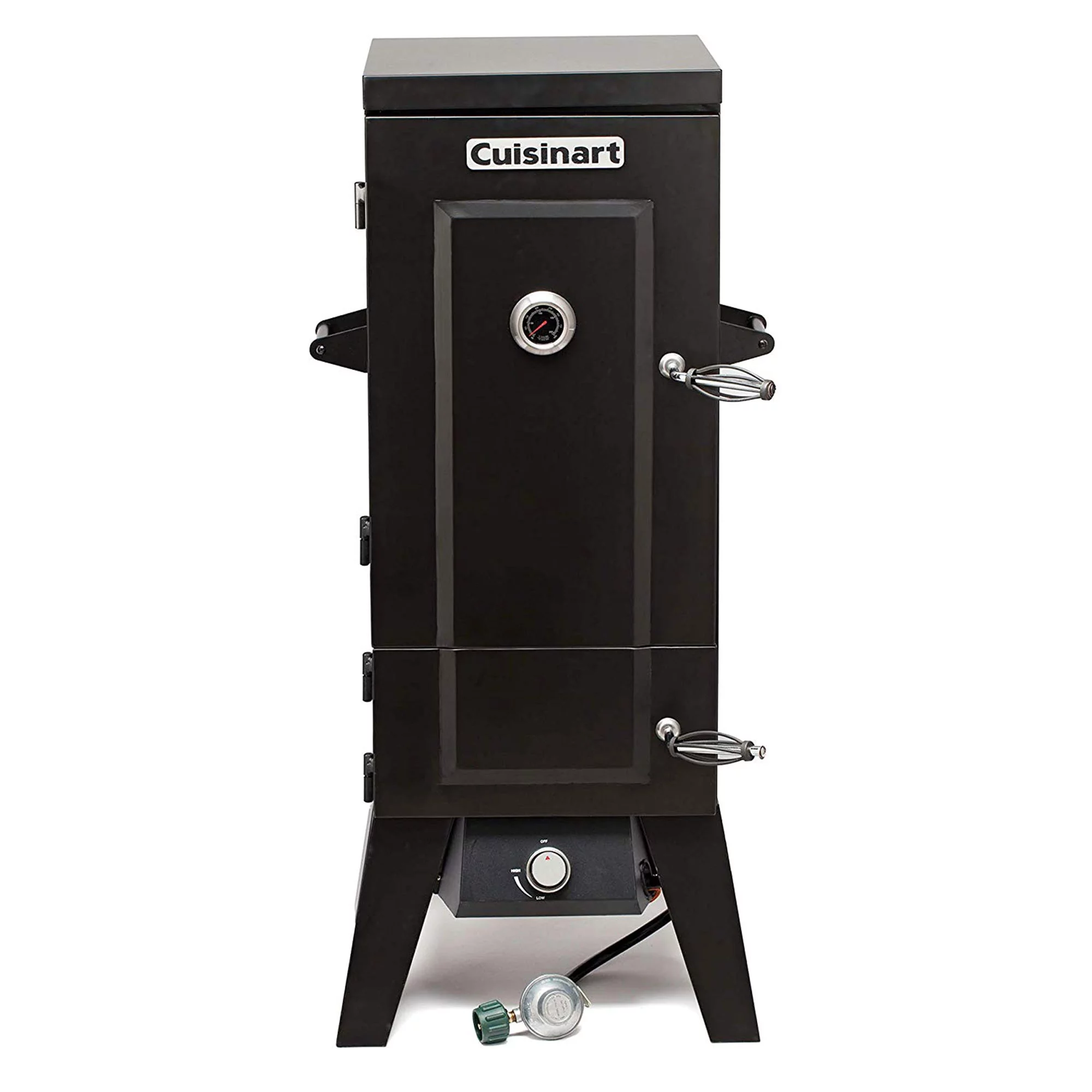 Cuisinart COS244 Vertical 36 Inch, 784 Sq Inch, 4 Racks Propane Smoker, Black