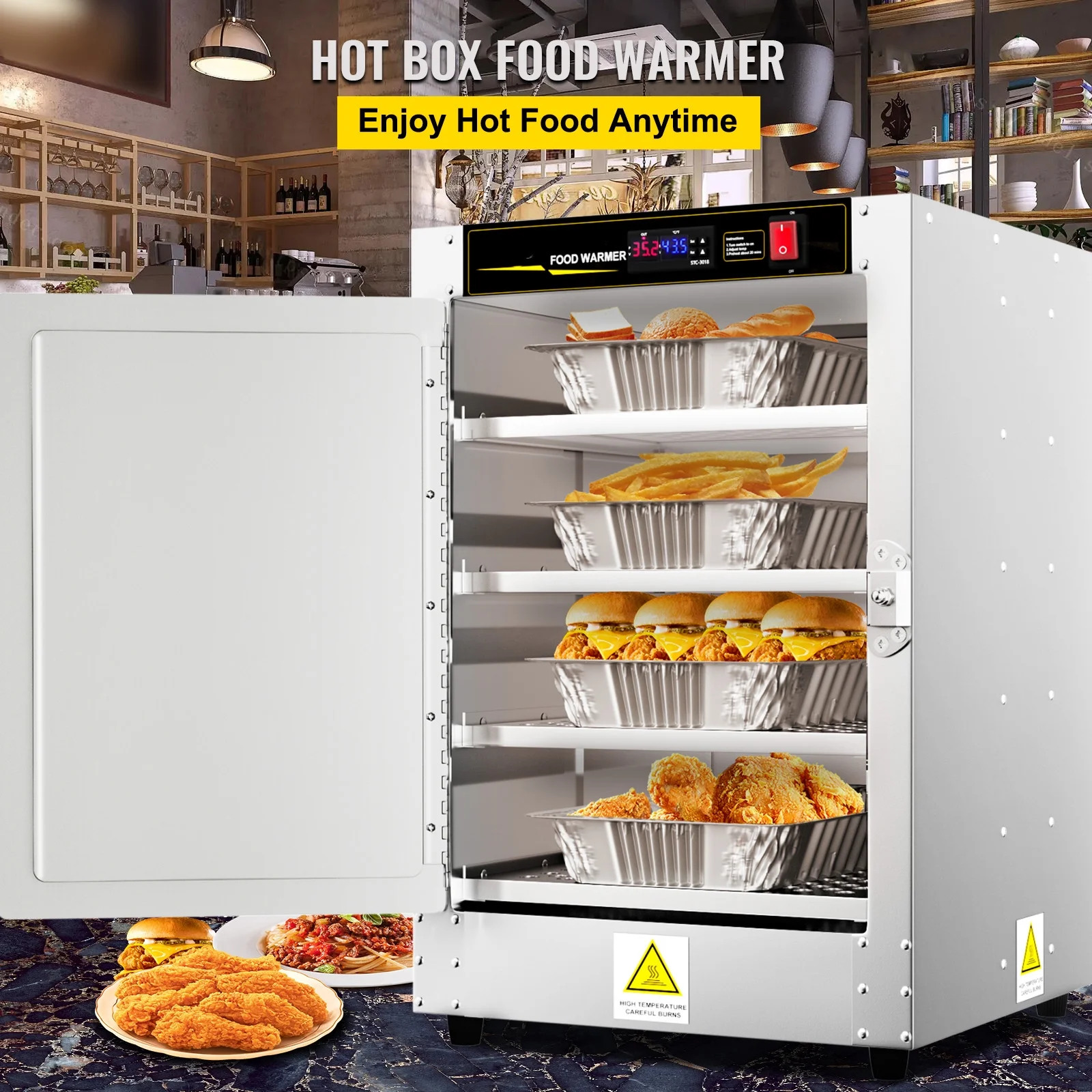 BENTISM Hot Box Food Concession Warmer 16