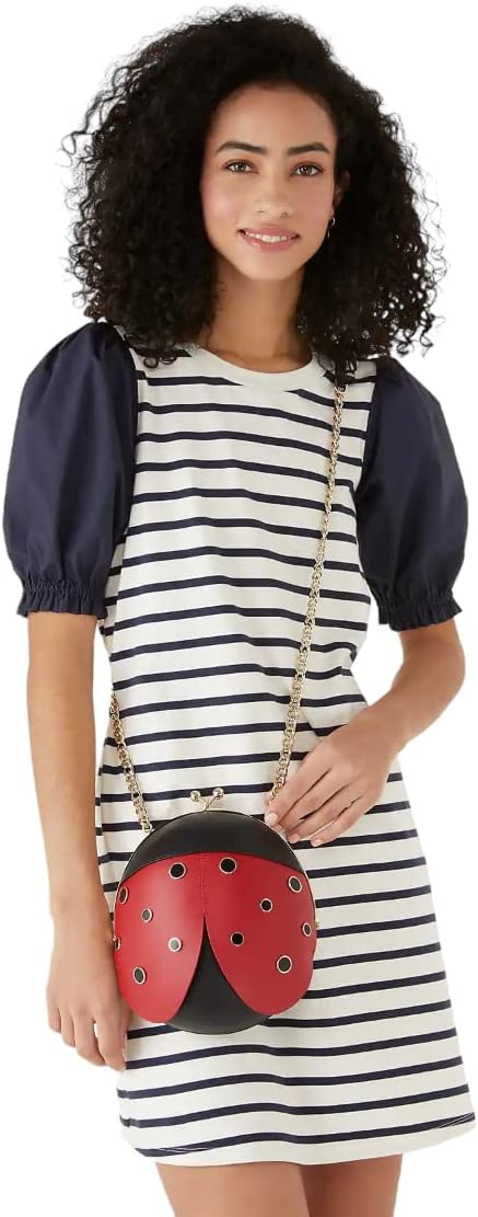 Kate Spade New York Ladybug 3D Crossbody handbag (Ladybug Red)