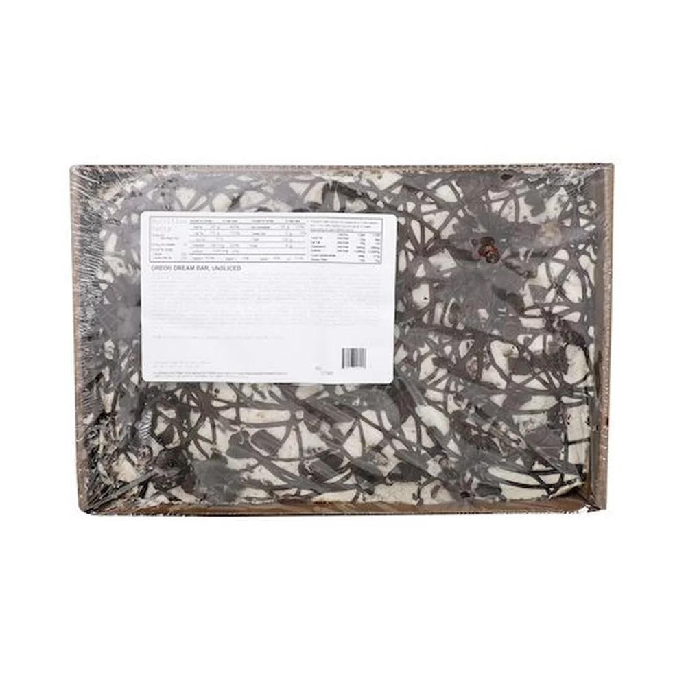 Sweet Street Unsliced 1/4 Sheet Oreo Cookie Dream Bar, 3.1 Pound -- 4 per case.