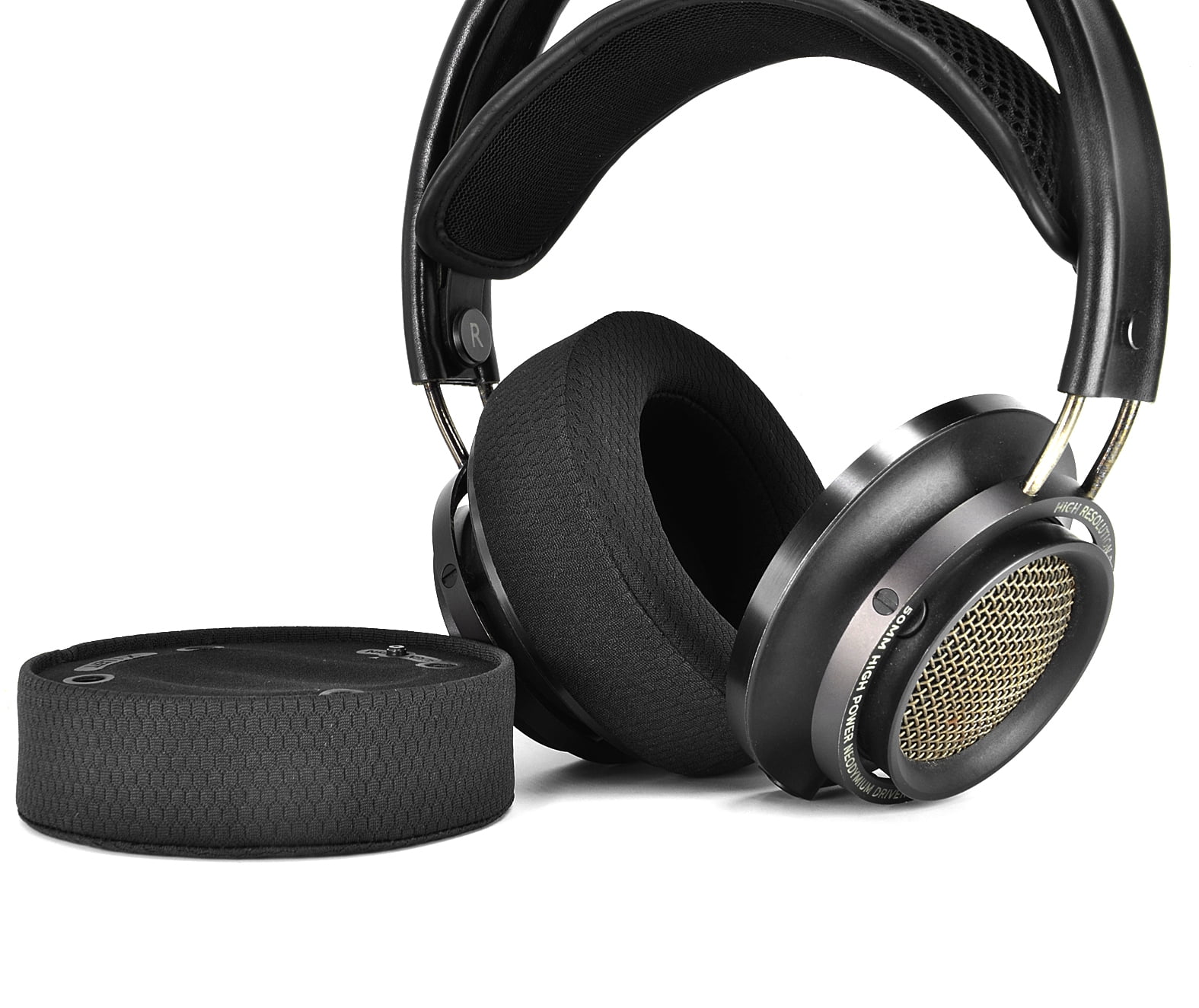 Replacement Ear Pads for Philips Fidelio X2 X1 Headphones Protein Leather Memory Foam Cushion Tools