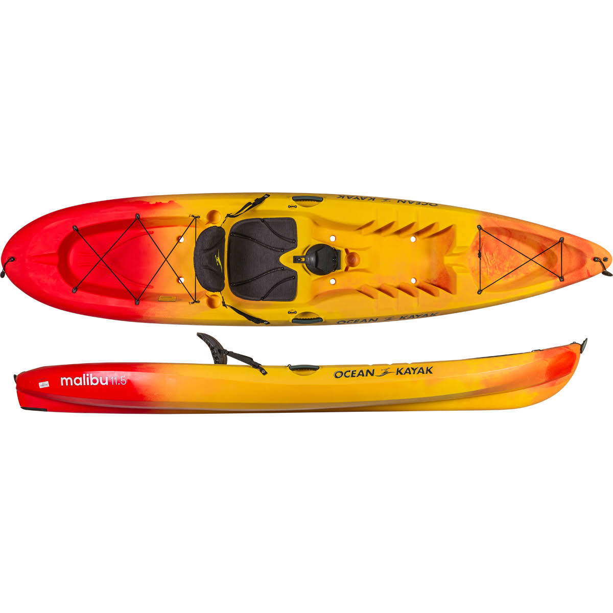 Ocean Kayak Malibu 11.5 Kayak Seaglass, 11ft 5in