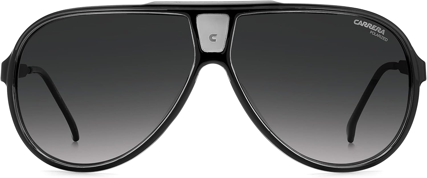 Carrera Polarized Grey Shaded Pilot Men's Sunglasses 1050/S 008A/WJ 63