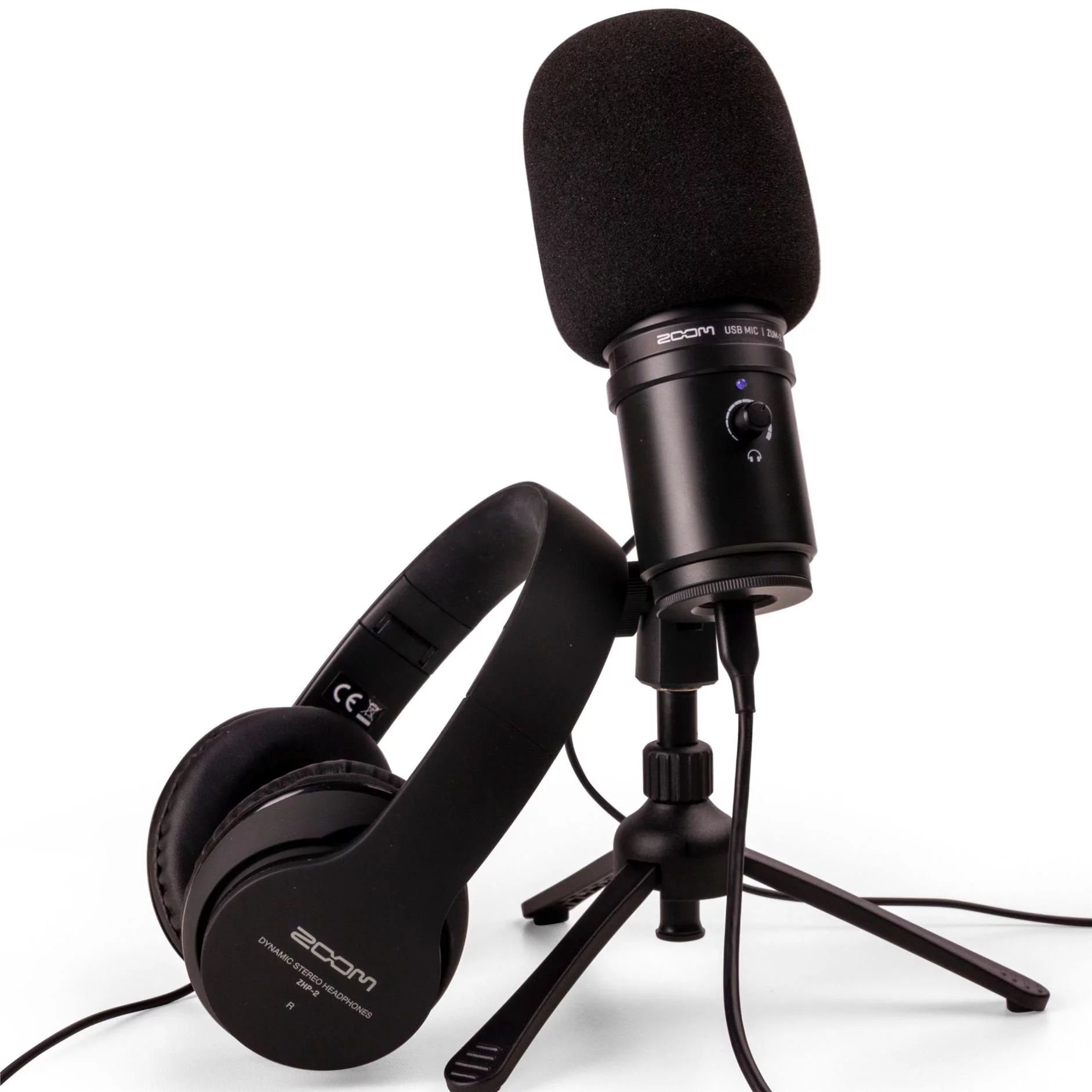 Zoom ZUM-2 USB Podcast Microphone Bundle