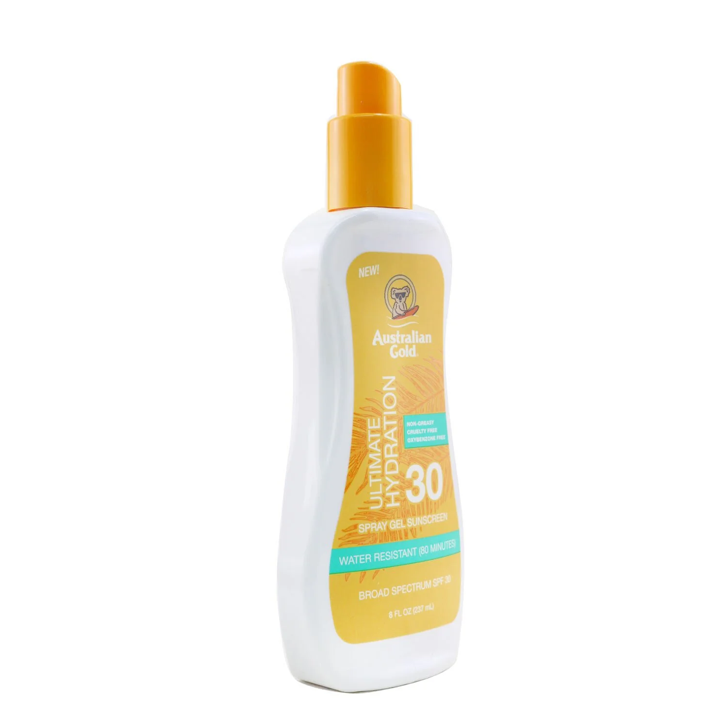 Australian Gold Spray Gel Sunscreen SPF 30 (Ultimate Hydration)  237ml/8oz