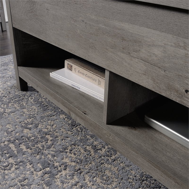 Home Square 3 Piece Set with 3-Shelf Bookcase L-Shape Computer Desk Coffee Table