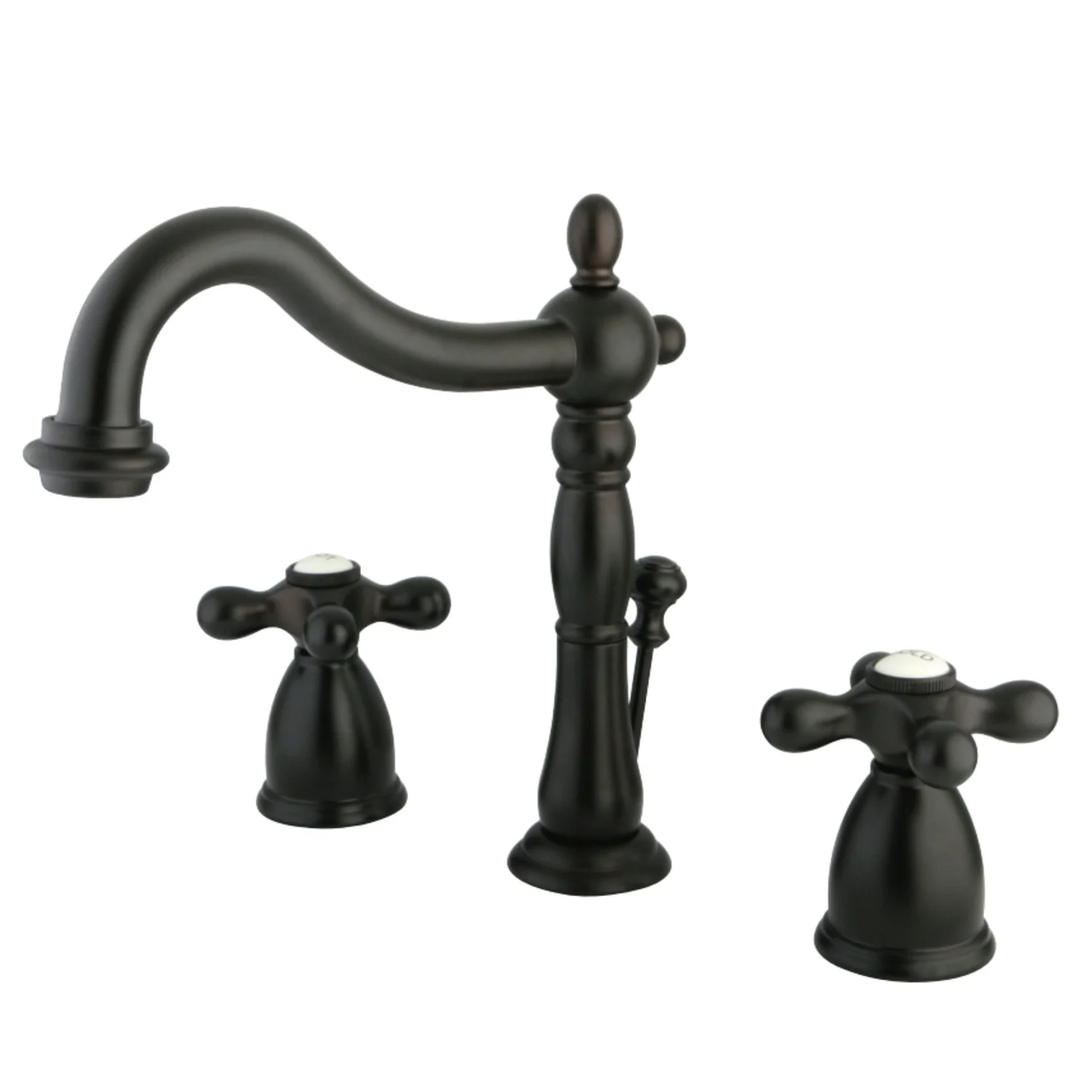 Kingston Brass Kb1975Ax Widespread Lavatory Faucet - Oil Rubbed Bronze Finish