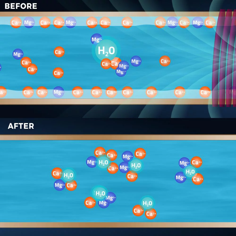 LisFaxbo Electronic Descaler Water Conditioner Alternative Water Softener Whole House Solves Hard Water Problem