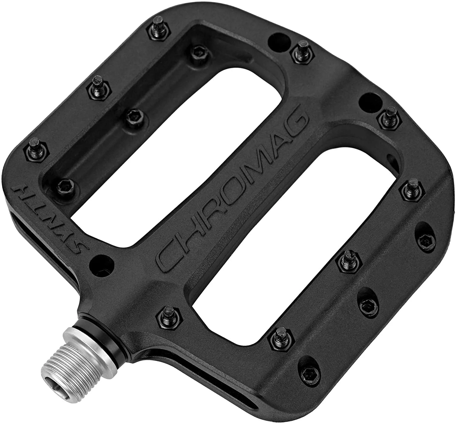 Chromag Synth Nylon Body Platform Downhill Bike Pedal (Black, 110x107mm)