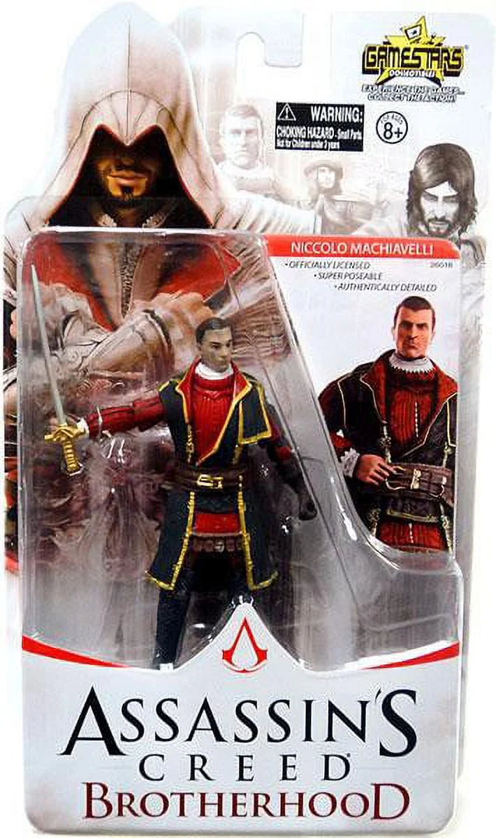 Assassin's Creed Gamestars Niccolo Machiavelli Action Figure