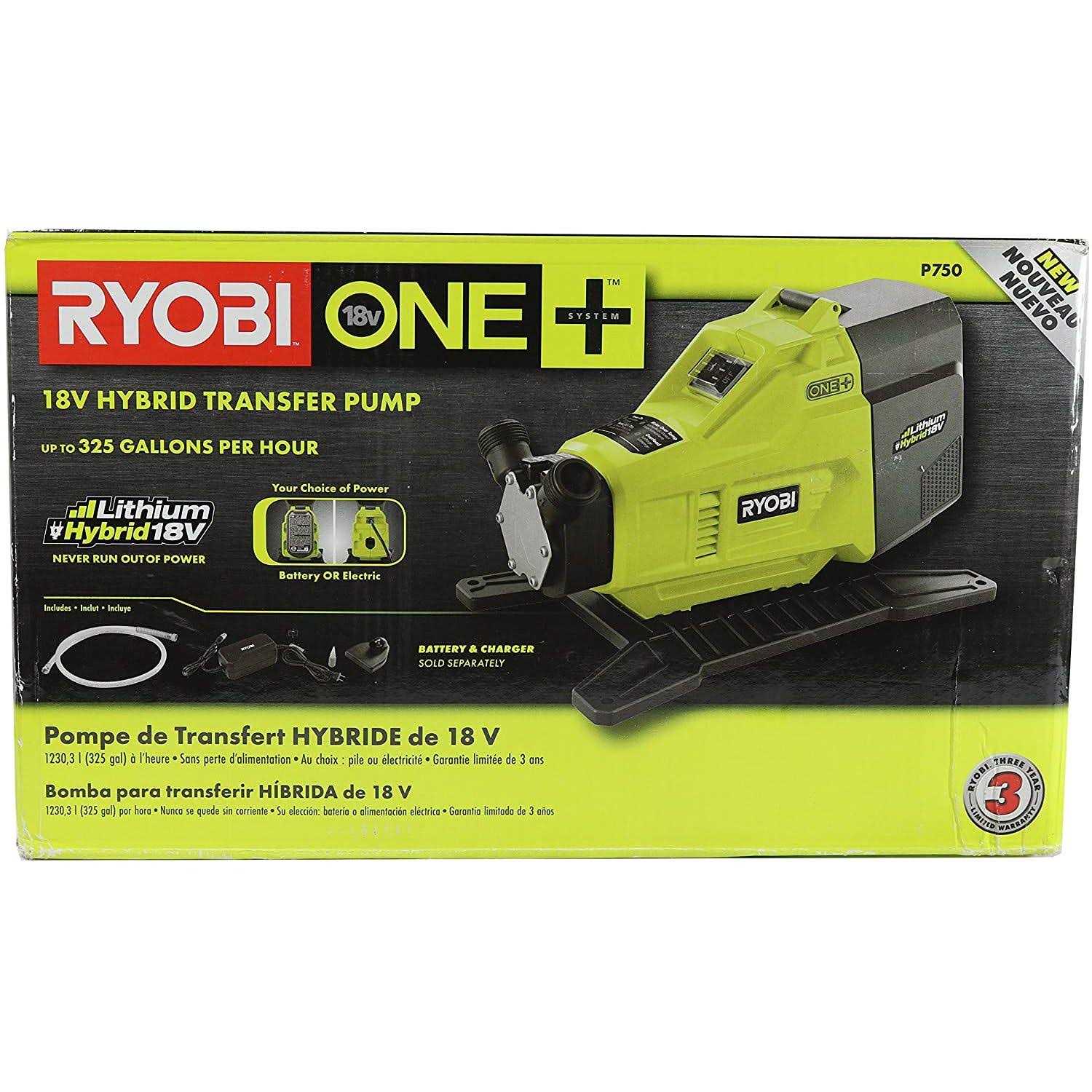 Ryobi 18-Volt One+ Hybrid Transfer Pump P750