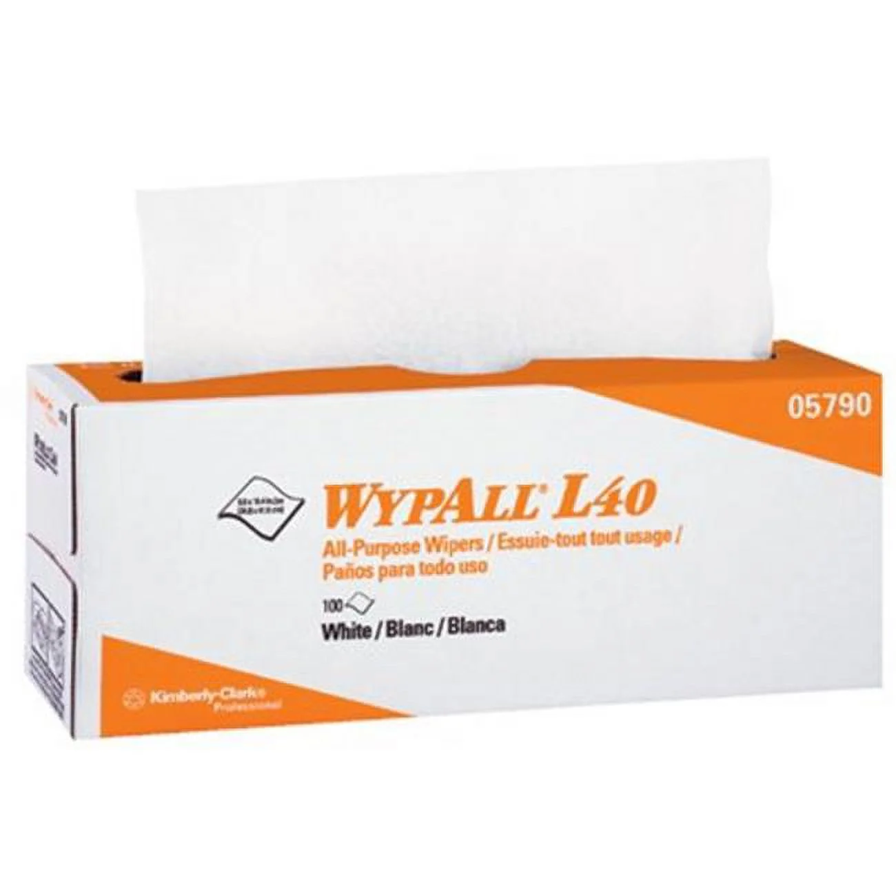 Kimberly-Clark Professional  Wypall Plus Wiper - White