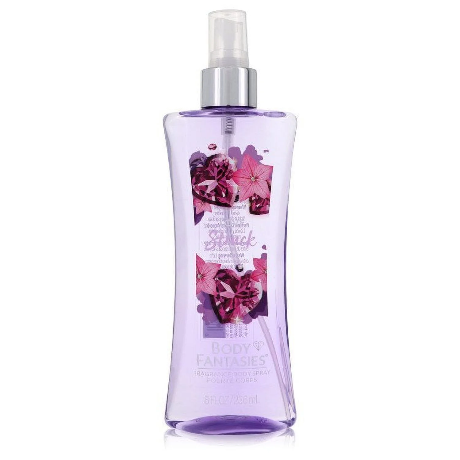 Body Fantasies Love Struck Body Spray - Seductive Peach, Cherry Blossom, Musk - Indulge in Allure