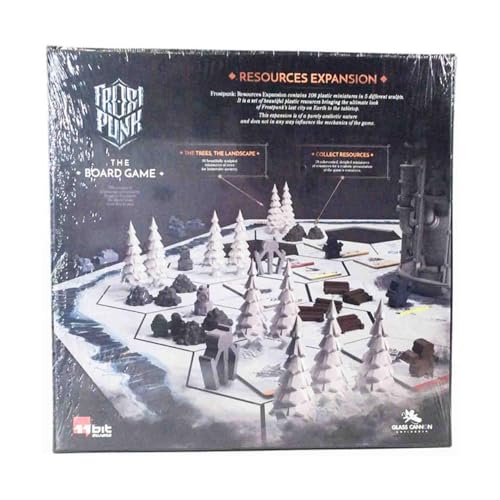 Frostpunk The Board Game - Manage Society in an Ice-Age Apocalypse! Cooperative Survival Strategy Game for Adults, Ages 16+, 1-4 Players, 120-150 Minute Playtime, Made by Rebel Studio