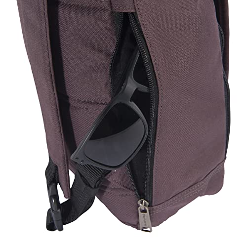 Carhartt Men's Sling Bag Sling Crossbody Backpack with Side Release Buckle & Tablet Sleeve