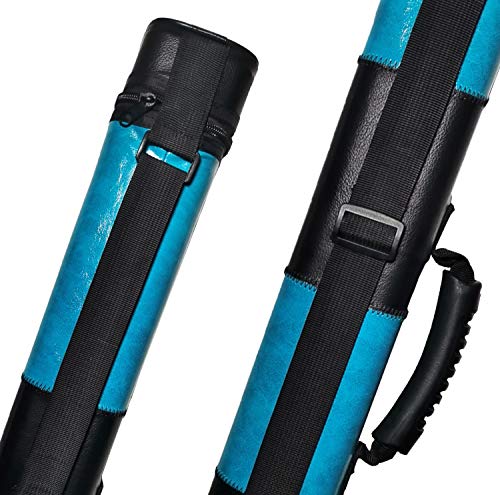 2x2 Hard cue case Square Pool Cue Billiard Stick Carrying Case