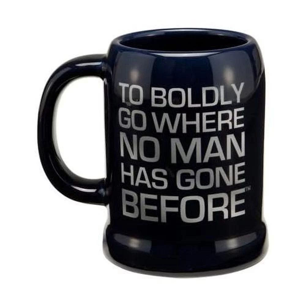 80879 Star Trek 20 Oz Ceramic Stein, Blue