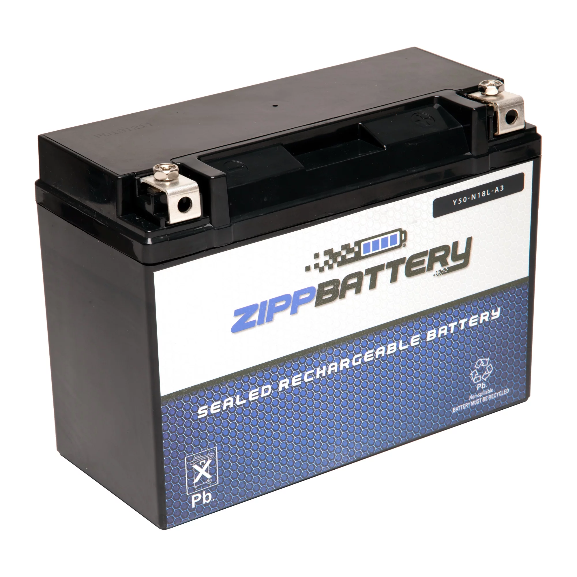 Zipp Battery Y50-N18L-A3 (50-N18L-A3 12 Volt,20 Ah, 260 CCA) Snowmobile Battery for Arctic Cat King Cat 900 2006