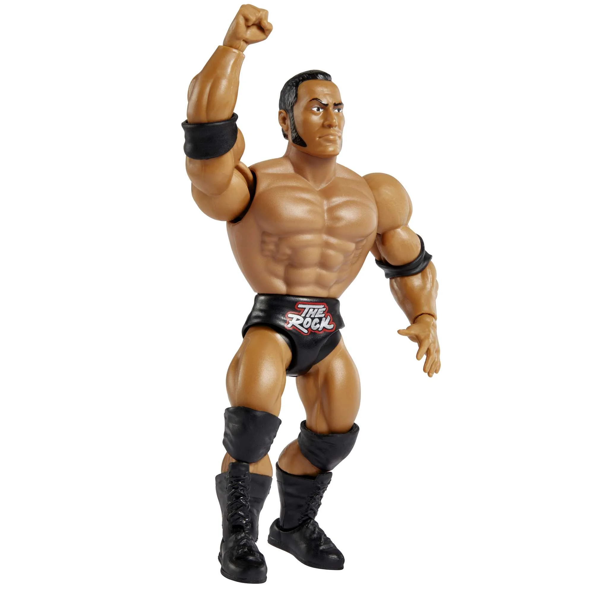 WWE Action Figures, Retro Superstars The Rock Figure, WWE Toys
