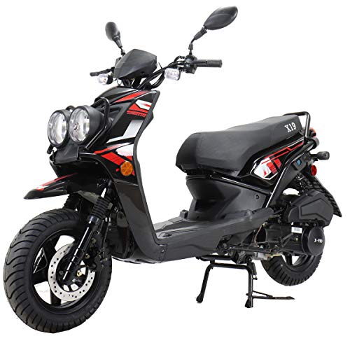 X-PRO 150cc Adult Moped Street Gas Moped 150cc Bike with 12
