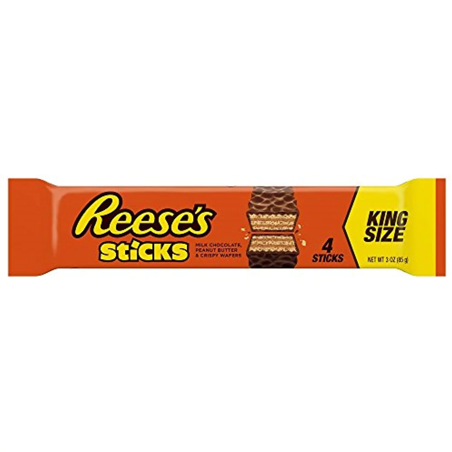 Reeses Peanut Butter Candy Sticks, King Size (Pack Of 24)