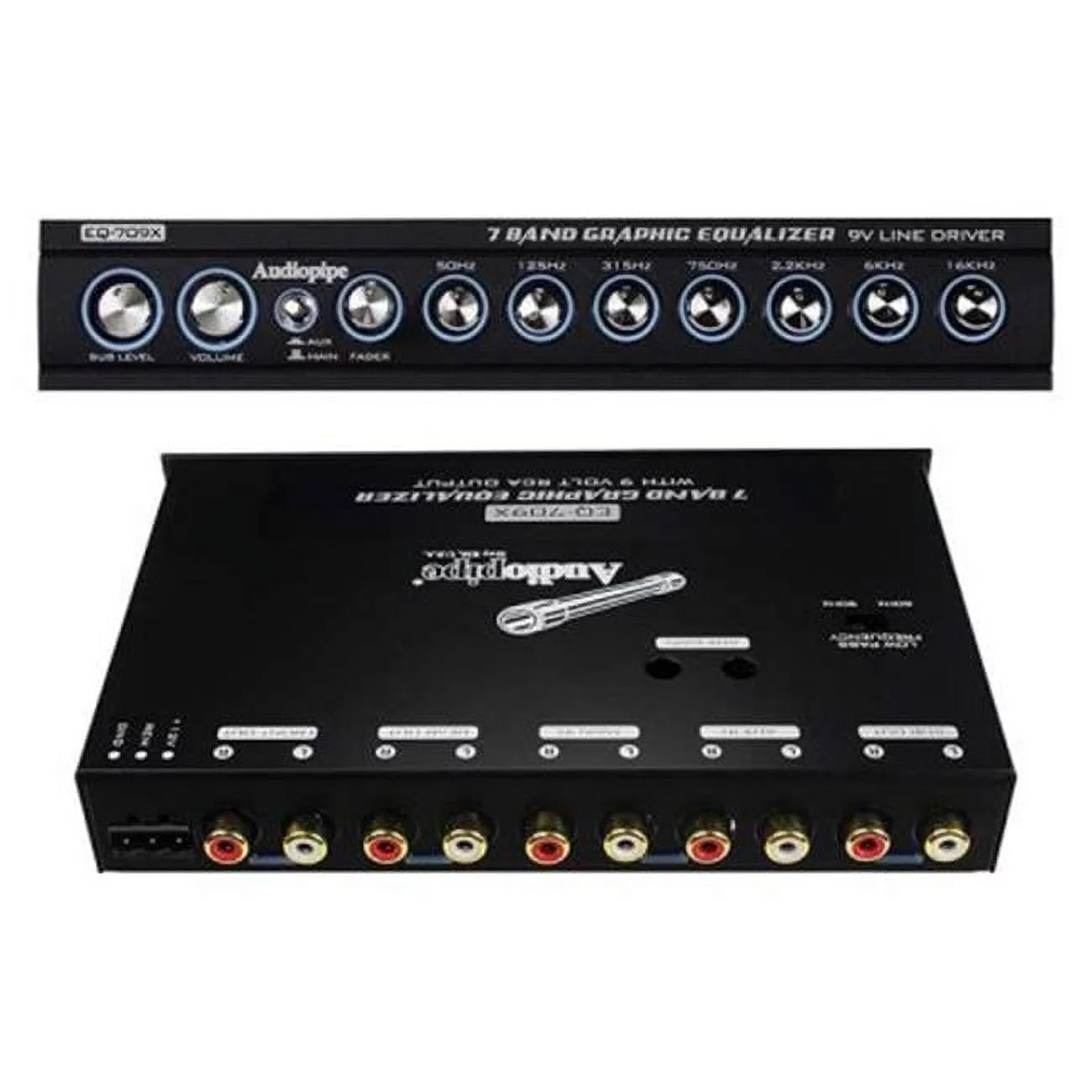 Audiopipe Voltage Display 7 Band Equalizer