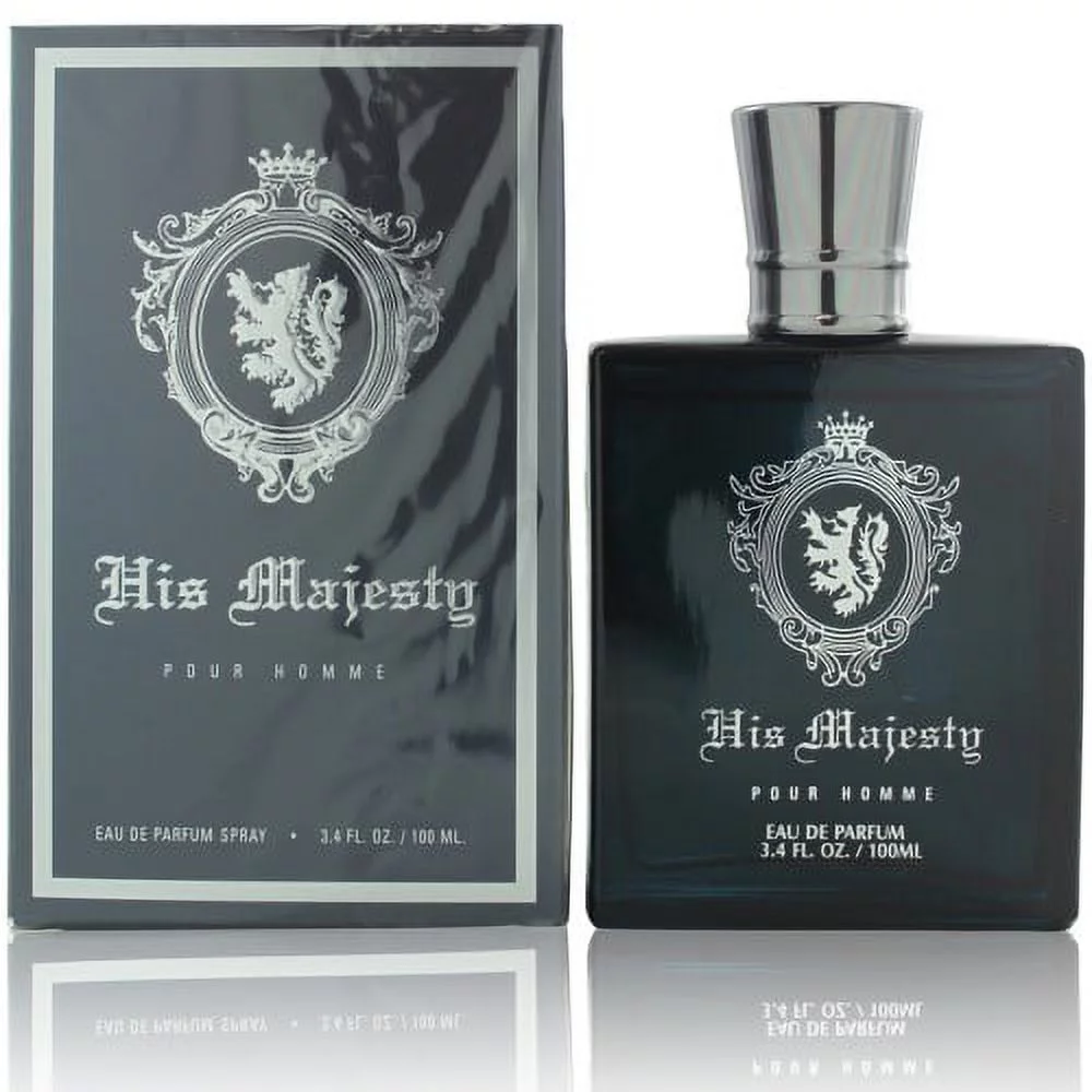 YZY Perfume His Majesty Eau De Parfum Spray 3.4 oz (Pack 2)