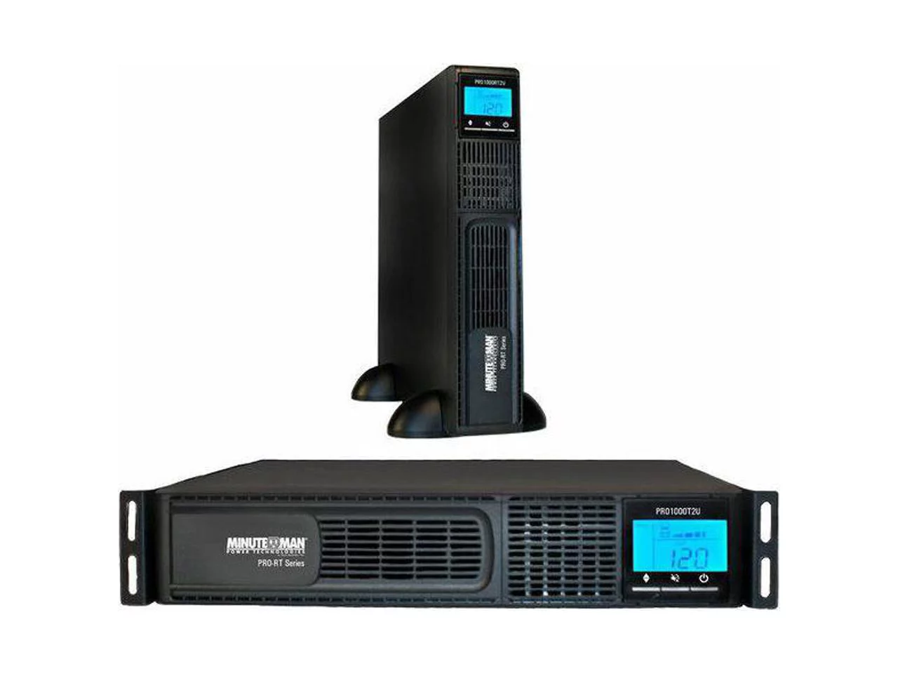 Minuteman PRO-RT PRO1000RT2U 1000VA Tower/Rack/Wall Mountable UPS - 700W
