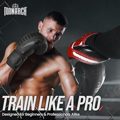 Boxing Gloves Men Women with Hand Wraps for Boxing, Muay thai, kickboxing, Punching Bag Workout traing and Sparing Gear Complete Boxing Kit, Size 8-16 OZ