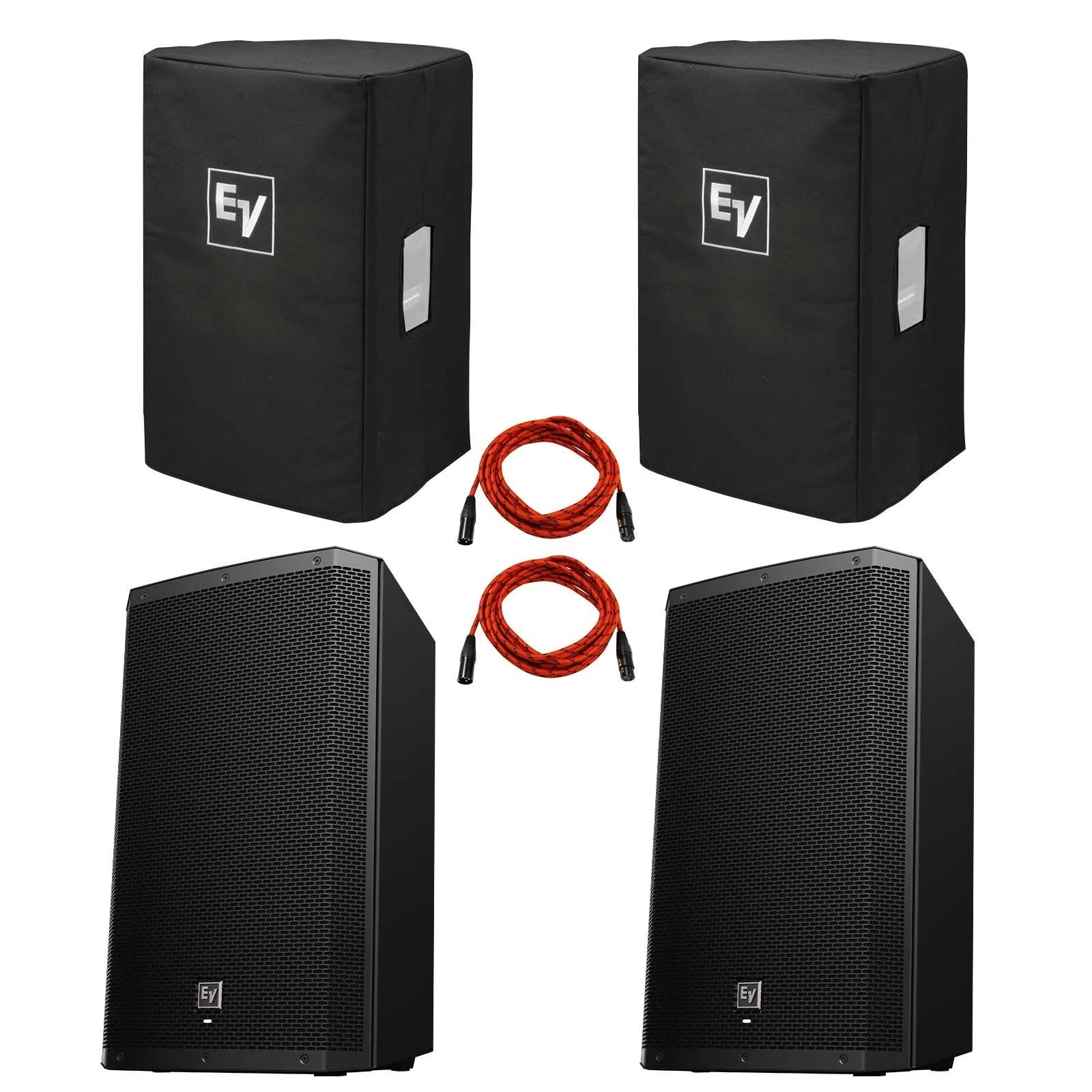 (2) Electro-Voice ZLX-15 BT 15