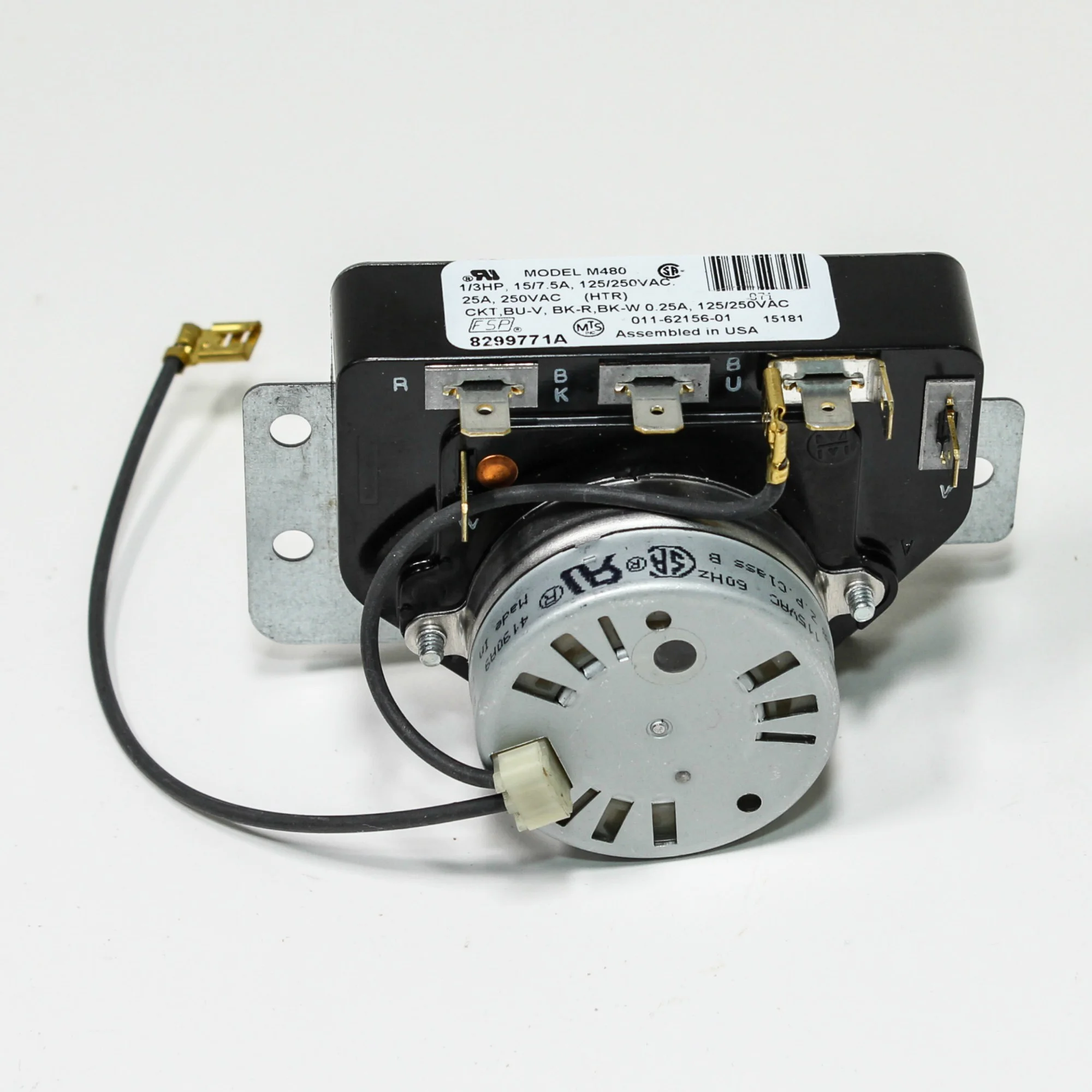 WP8299771 For Whirlpool Clothes Dryer Timer