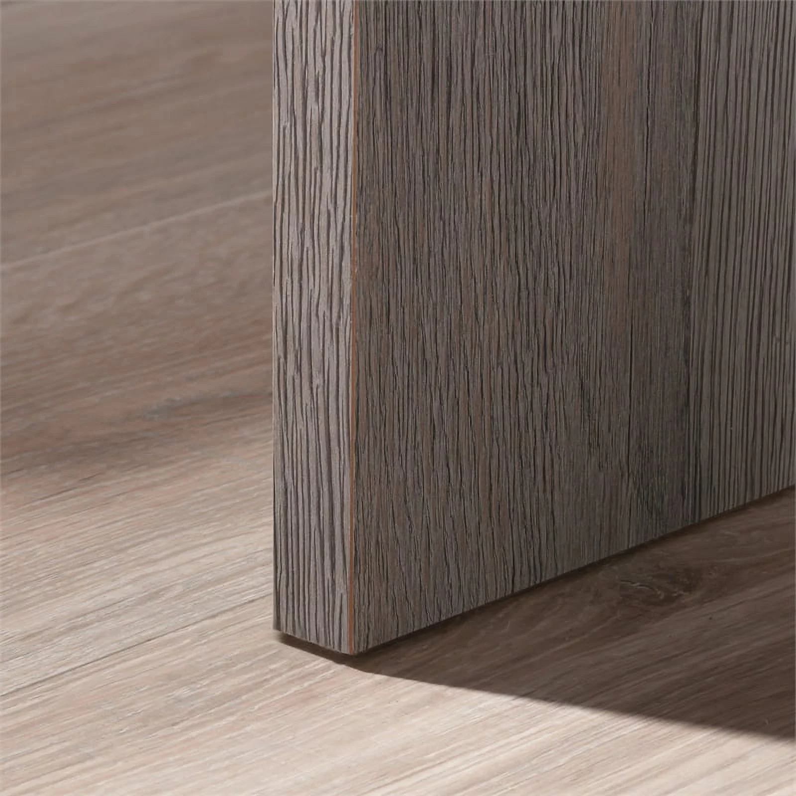 UrbanPro Modern Engineered Wood Writing Desk in Ashen Oak Finish