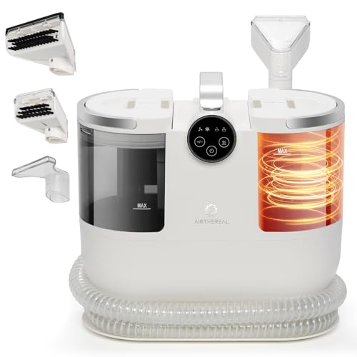 Airthereal S1 Carpet Cleaner Machine, Instant Heating Portable Upholstery Spot Cleaner, Shampooer Machine with Self-Cleaning, 14 Kpa Stain Remover Deep Cleaner for Pets, Stairs, Car Seat and Couch