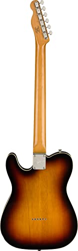 Squier Classic Vibe 70s Thinline Telecaster Electric Guitar, with 2-Year Warranty, Natural, Maple Fingerboard