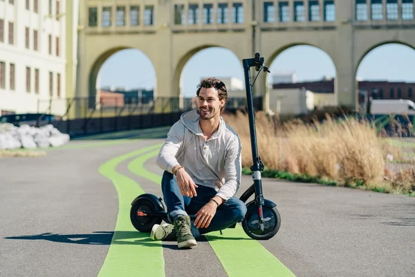 Hover-1 Alpha Electric Scooter, 18 mph Speed, 264 lb Max Weight, Black, UL 2272 Certified