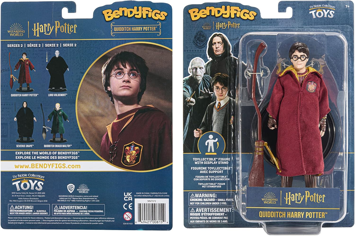 BendyFigs Quidditch Harry Potter