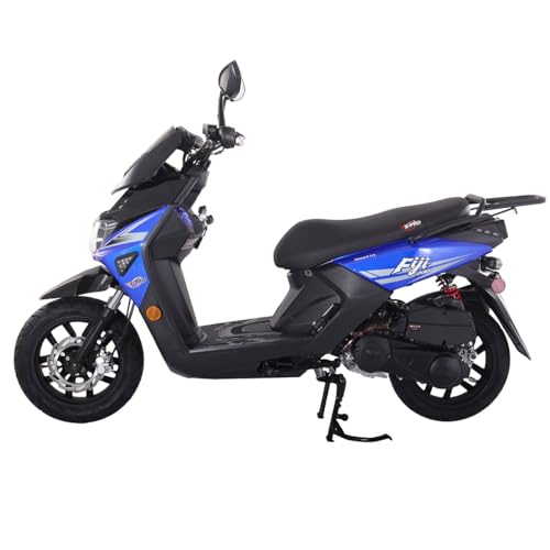 X-PRO Fiji 200 EFI Electronic Fuel Injection Moped Scooter with 13