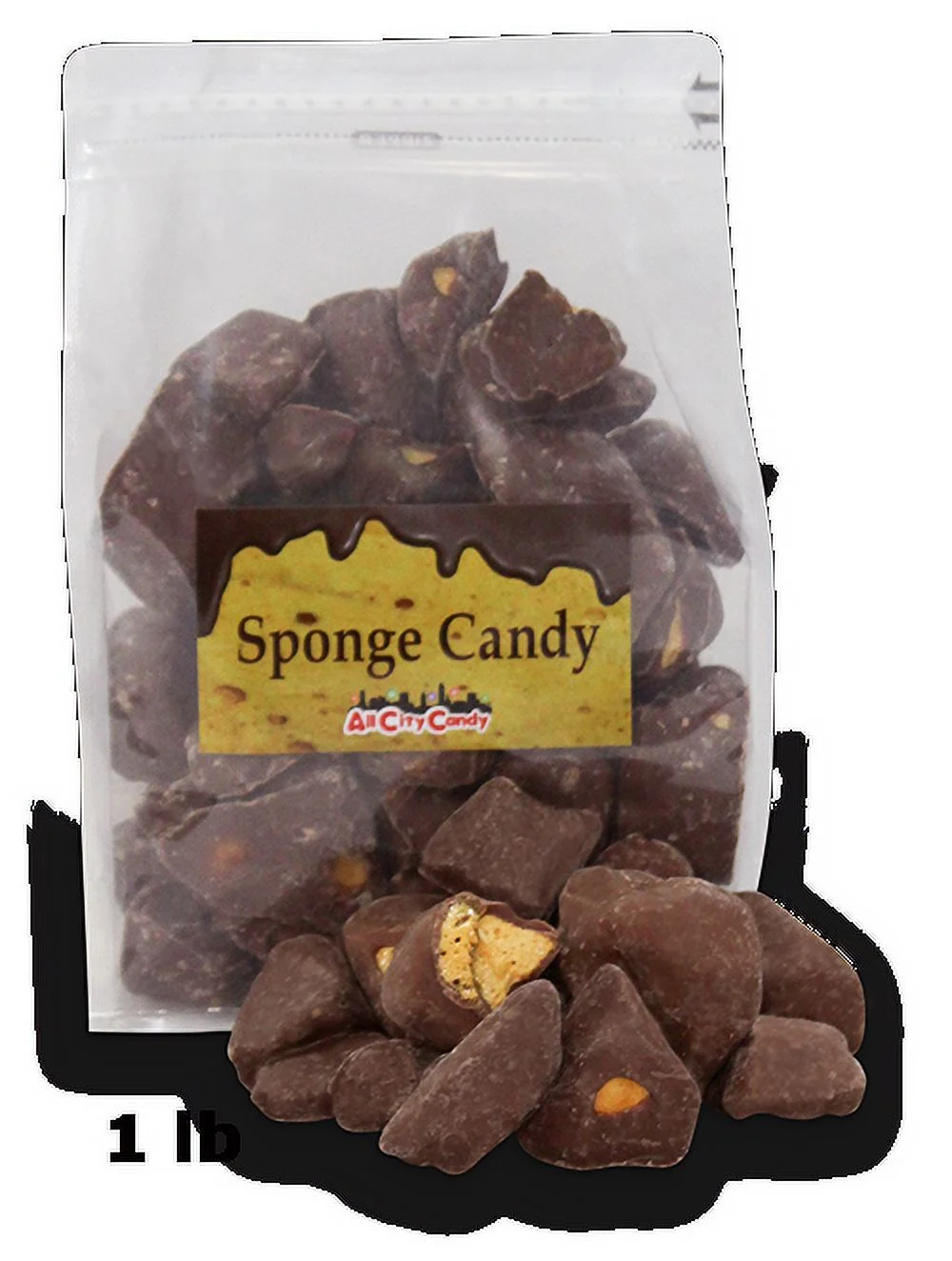 Milk Chocolate Sponge Candy Bulk Bags