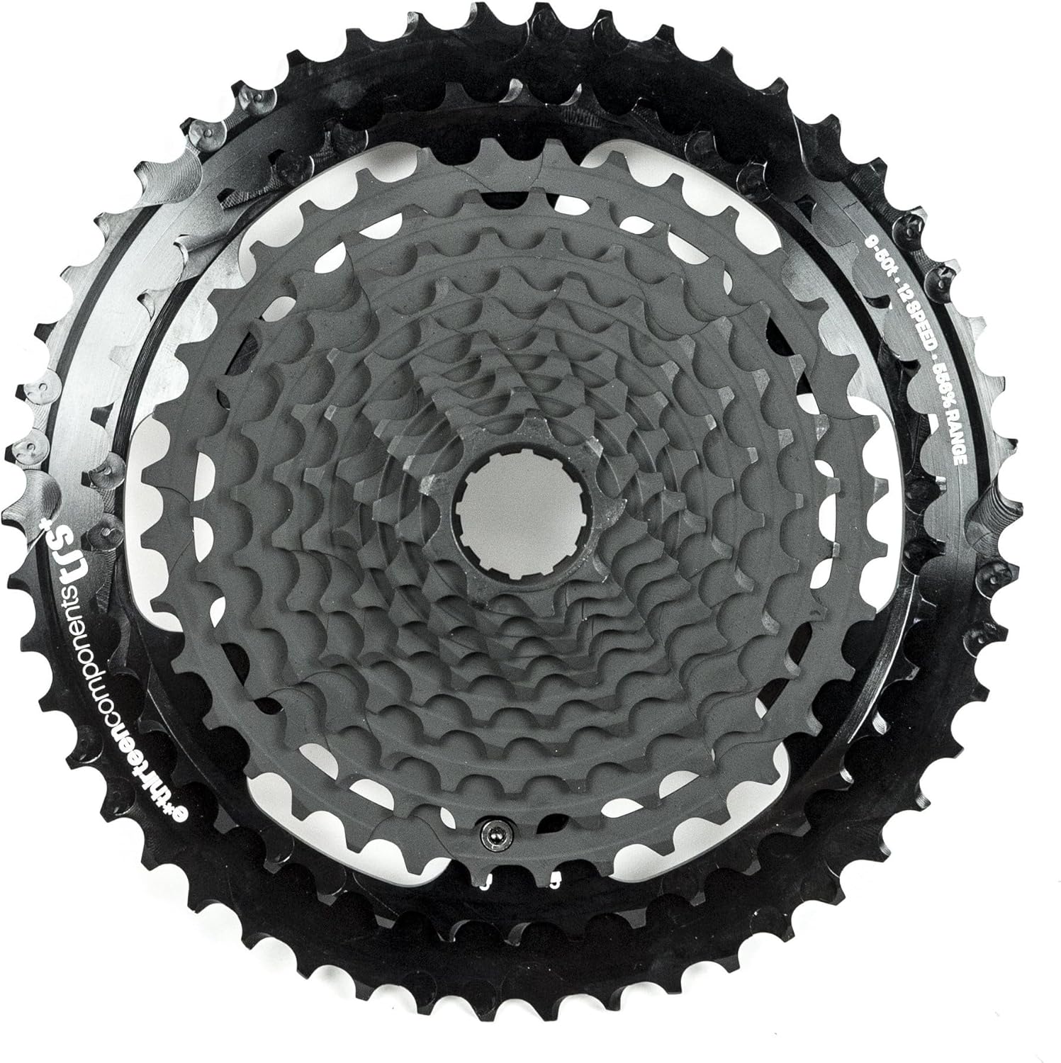 e*thirteen Components TRS Plus 12-Speed Cassette Black, 9-46t